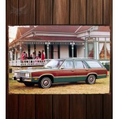 Металлическая табличка Ford Fairmont Squire